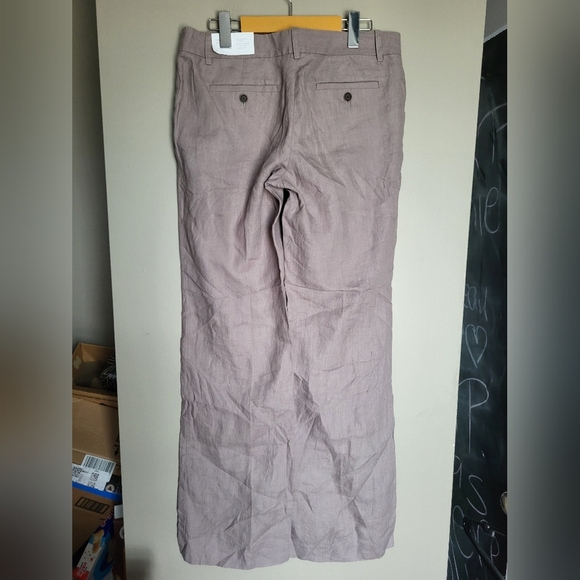 NEW- LOFT Women's Light Tan Chinos, Size 6 (32x34) - Picture 3 of 7